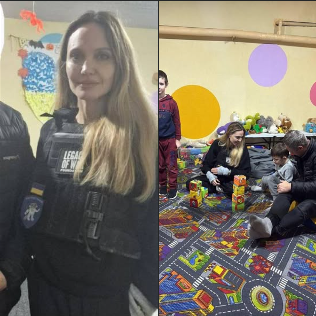 У мережі пишуть, що Анджеліна Джолі відвідала Херсон, поширюється фото