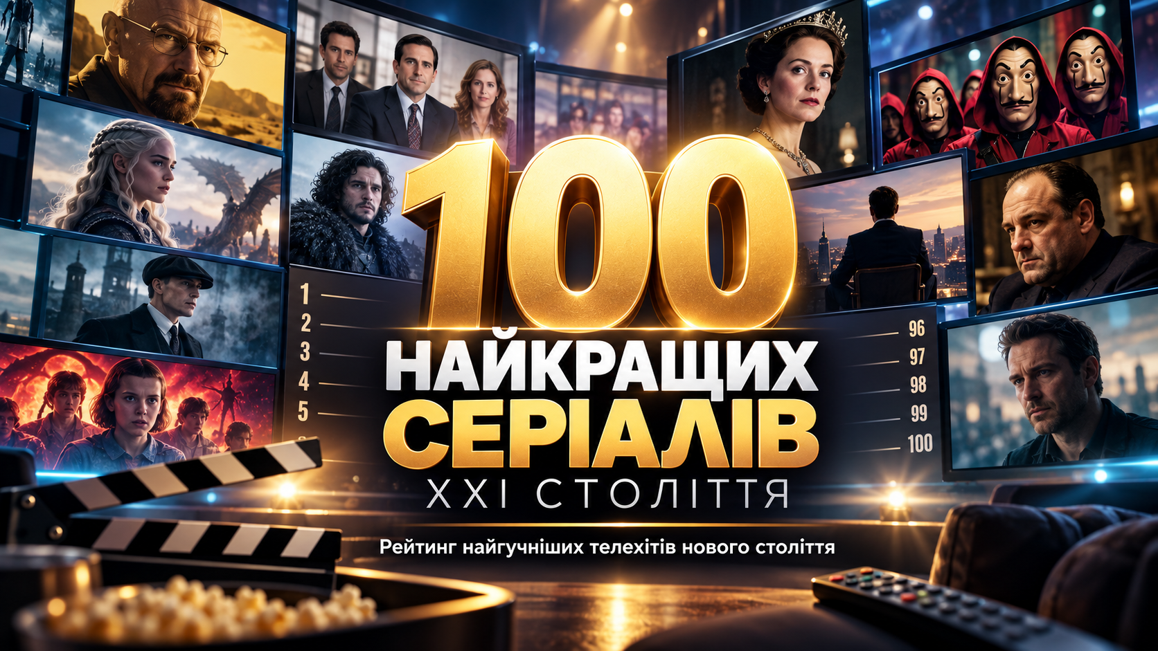 The New York Times назвала 100 найкращих серіалів XXI століття