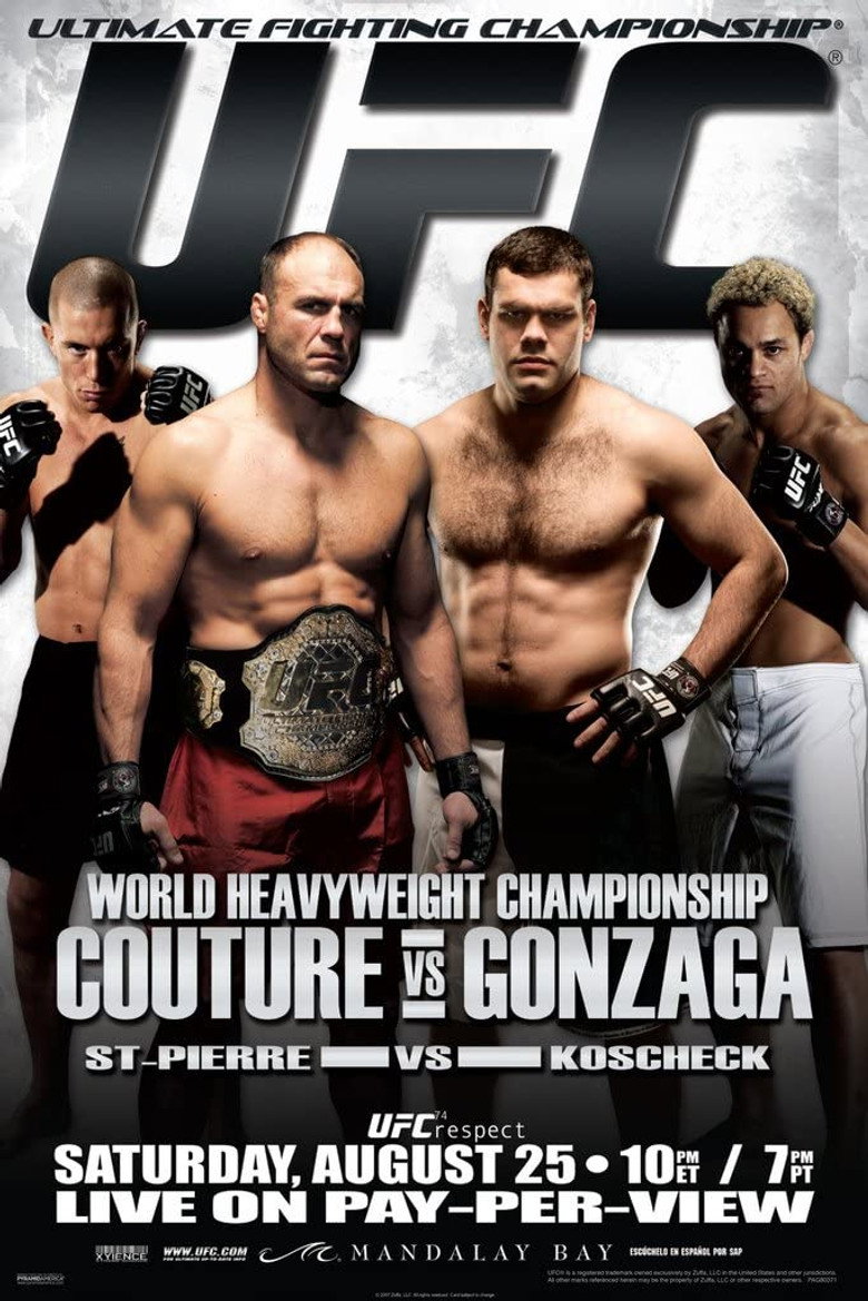 Постер фільму UFC 74: Повага